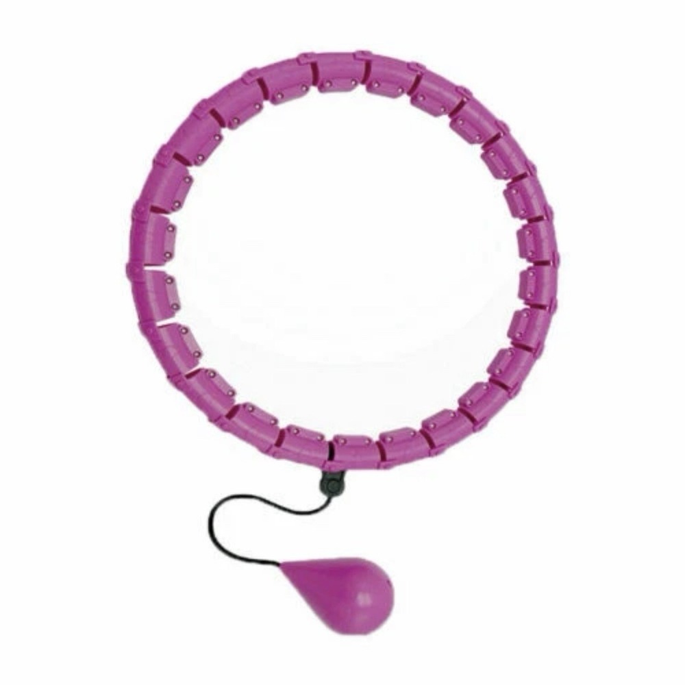 24 Knots Smart Hula Hoop Detachable Massage Exerciser Fitness Fat Burning *OPEN